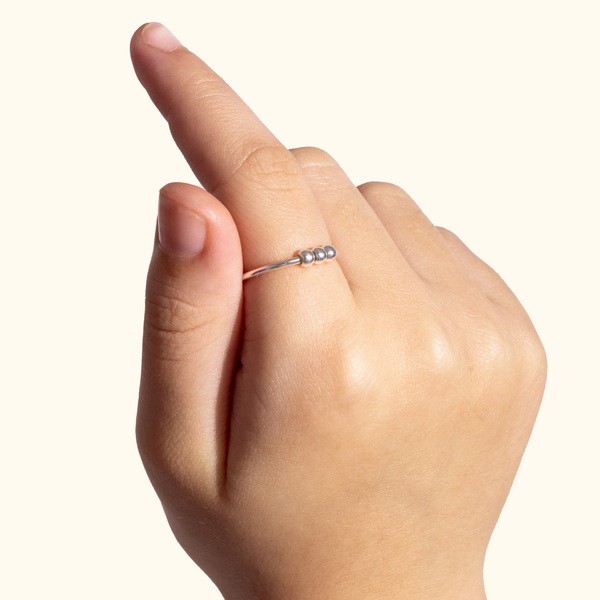 Der Chill Kid Ring: Gold | Angstring für Kinder