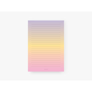 Notizblock / Sunset