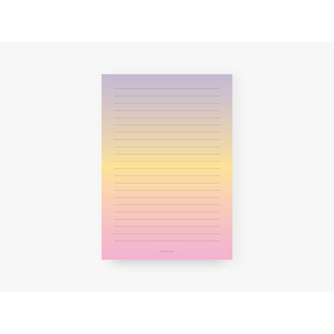 Notizblock / Sunset