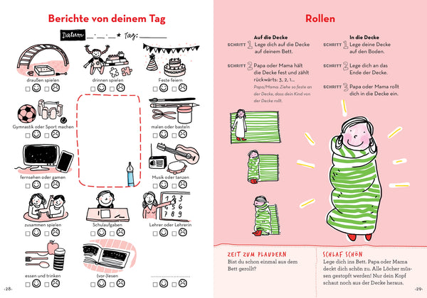 Schlaf Plauderei - Tagebuch (4-7 Jahre)