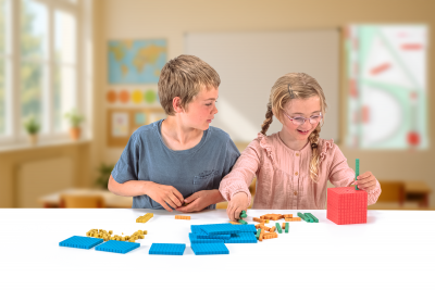 Dienes Grundsortiment in 5 Farben (141 Teile)