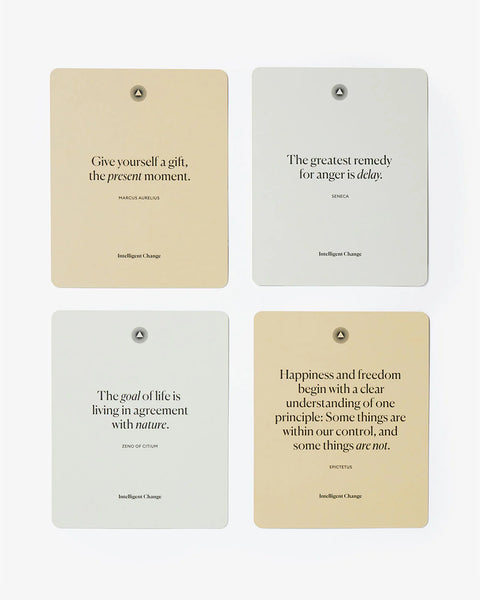 Stoic Reminders - Quote Cards (Zitate auf englisch)