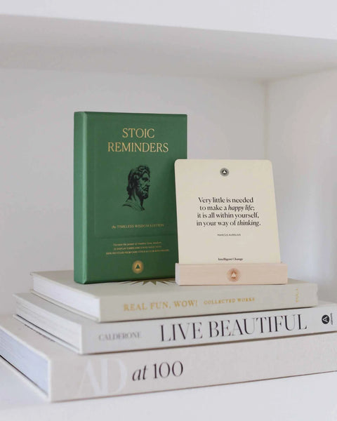 Stoic Reminders - Quote Cards (Zitate auf englisch)