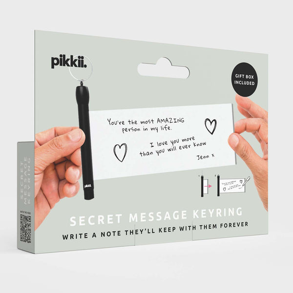 Secret Message Keyring | Schlüsselanhänger für geheime Botschaften