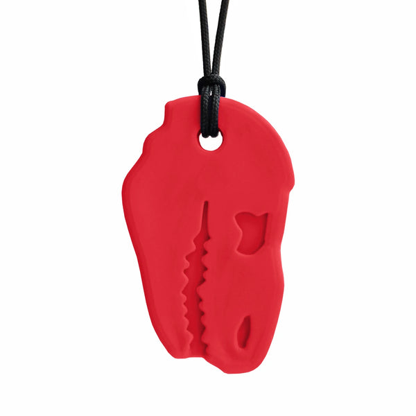 ARK'S DINO-BITE® Chew Necklace | Kaukette T-Rex
