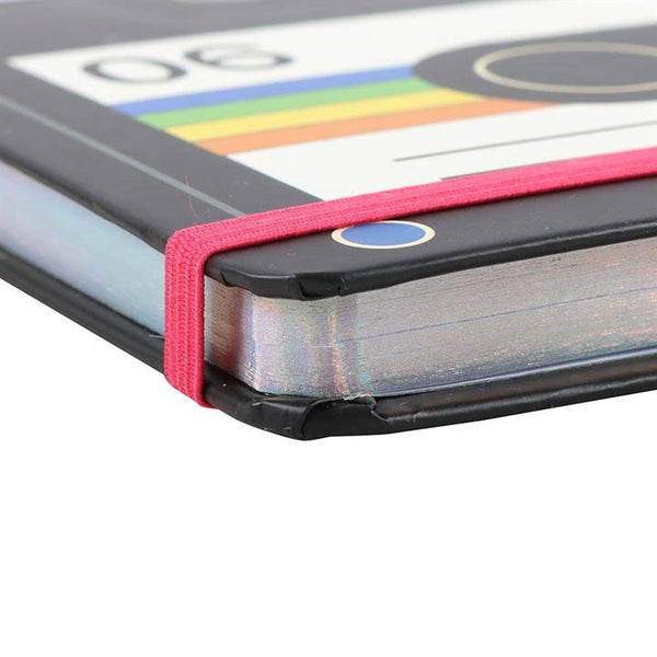 Retro Kassetten A5 Notizbuch