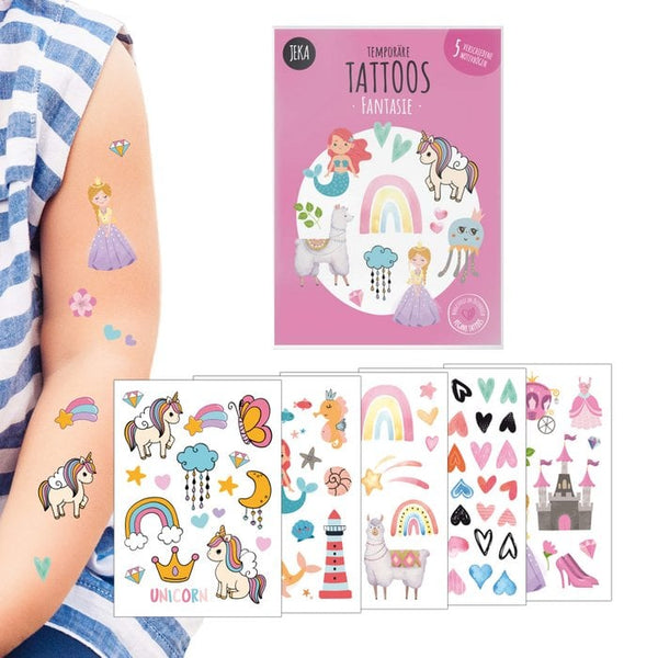 Kindertattoo Set - Fantasie - Temporary Tattoos