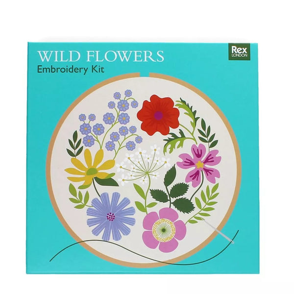 Embroidery Kit - Wild Flowers | Stickset - Wildblumen