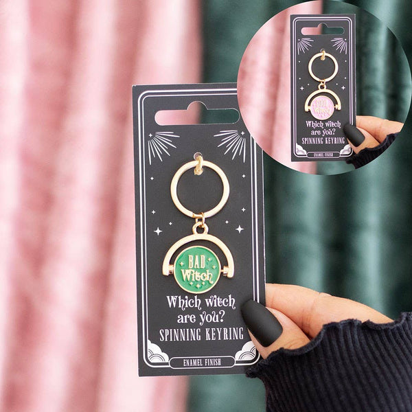 Welche Hexe Bist Du? | Good Witch, Bad Witch - Spinning Keyring