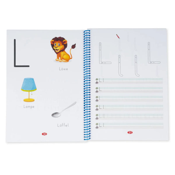 Spurrillen Schreiblern-Heft „Buchstaben“ - Schreibpilot