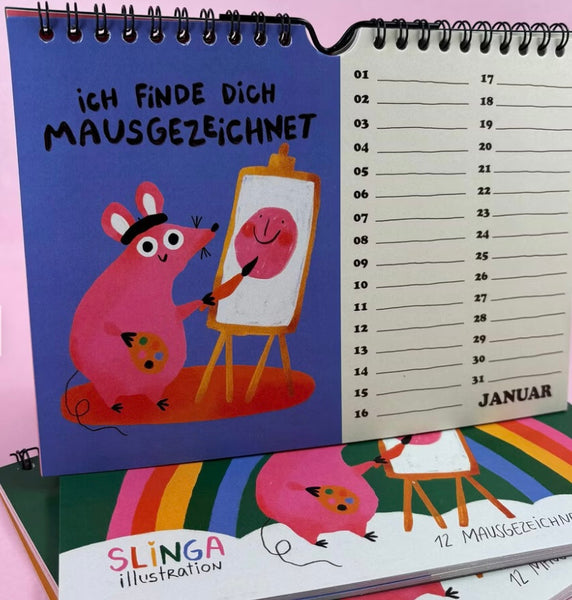 Mauskalender für immer | Slinga