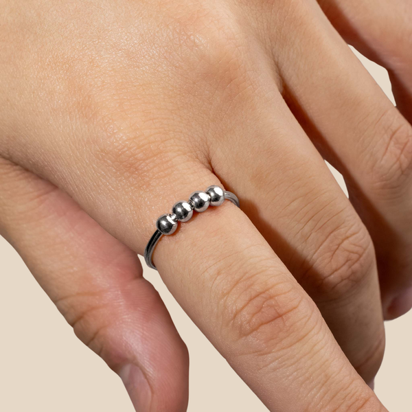 Der Chill Ring Homme: Silber | Angstring (Größe 60 bis 72)