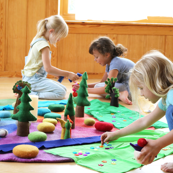 Spieltücher Baumwolle 12 Stück