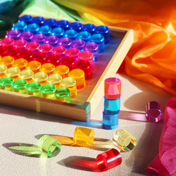 Lichtbauzylinder BAUSPIEL (16 Stück)