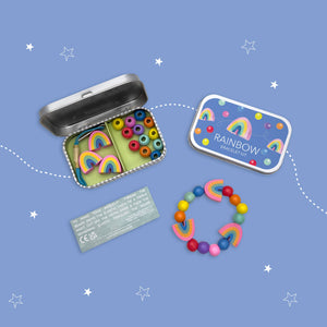 Rainbow bracelet-making-kit