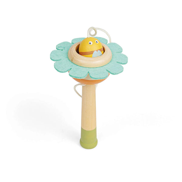 Kugelfangspiel Flower Ball and Cup | Geschicklichkeitsspiel Biene, Käfer, Vogel