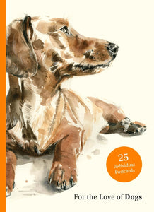 For the Love of Dogs - 25 individual Postcards