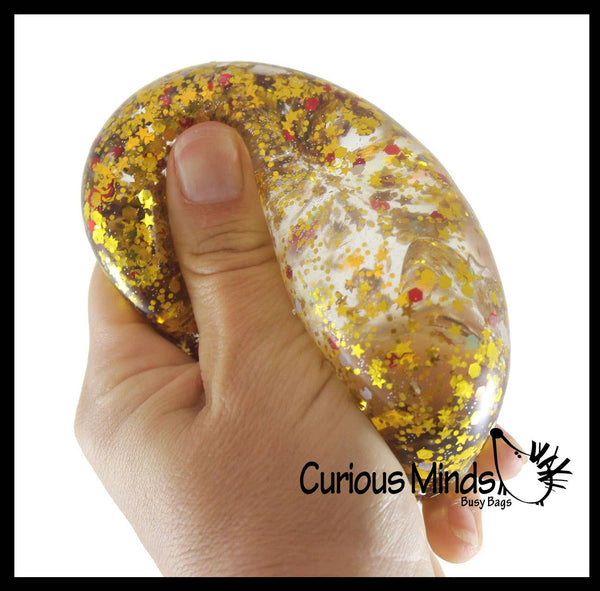 Sparkle Shimmer Sugar Ball - klebriger Glitzer Stressball