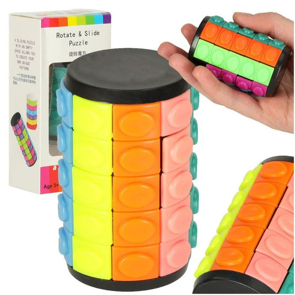 Rotate & Slide Puzzle | Drehzylinder-Knobelspiel M