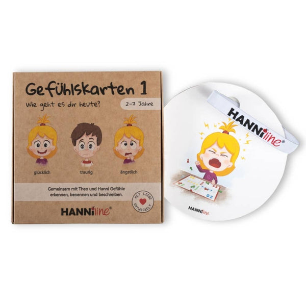 Gefühlskarten 1 (2-7 Jahre) | Wie geht es dir heute?