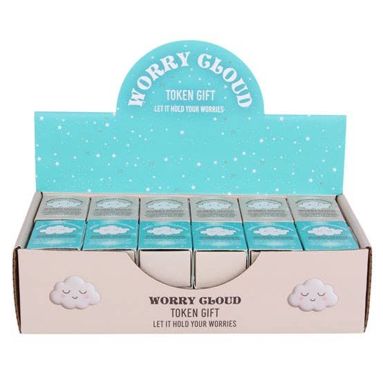 Worry Cloud | Sorgenwolken-Token aus Keramik