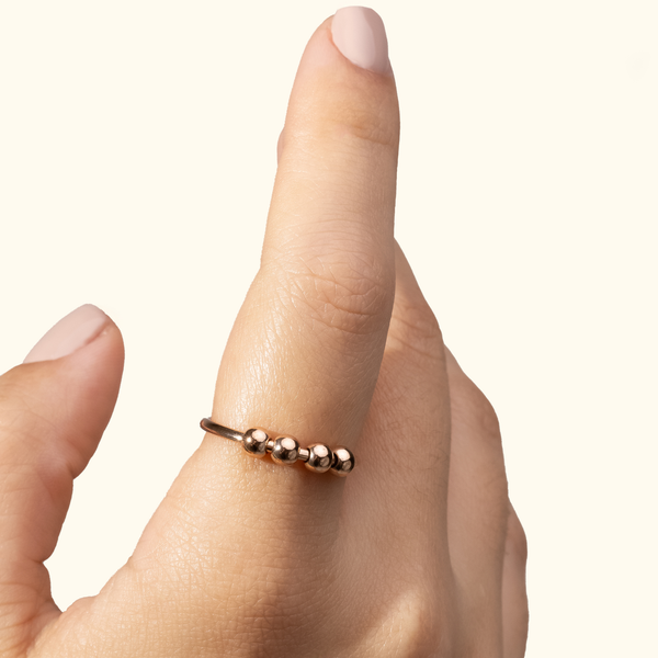 Der Chill-Ring: Silber | Angstring (Größe 48 bis 64)