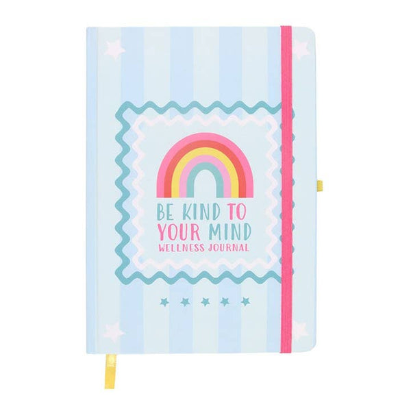 Be kind to your mind – A5 Wellness-Journal mit Citrin-Stift