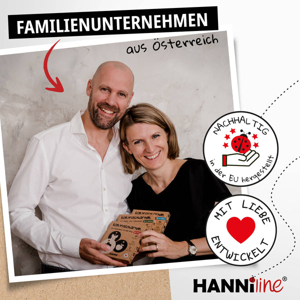 Kontrastkarten ab dem 1. Lebensmonat | Geburtsgeschenk für Babys