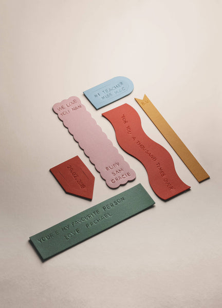 Personalised Bookmarks Kit | Lesezeichen selbst prägen DIY