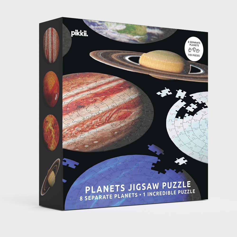 Planeten-Puzzle | 744-teiliges Weltraum-Puzzle des Sonnensystems