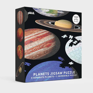 Planeten-Puzzle | 744-teiliges Weltraum-Puzzle des Sonnensystems