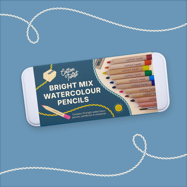 Jumbo Watercolour Pencils Bright Mix | 10 Stück