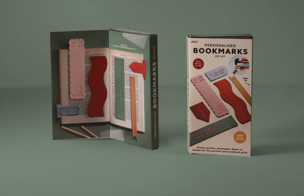 Personalised Bookmarks Kit | Lesezeichen selbst prägen DIY
