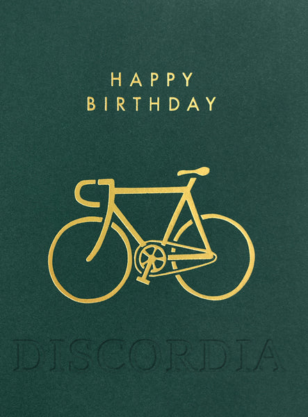 Tiny Card *Happy Birthday* Fahrrad – SCHLAURAUM