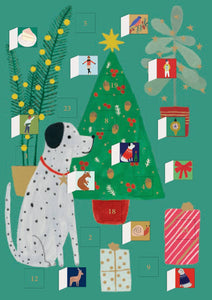 Adventkalender - Chou Chou Chien Adventskalender Grußkarte