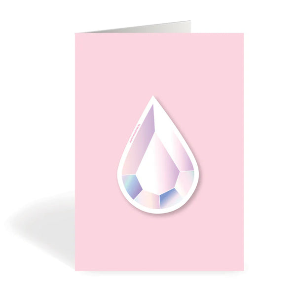 Fenstersticker Prisma CRYSTALS Rainbow Maker - Rose Quartz A6