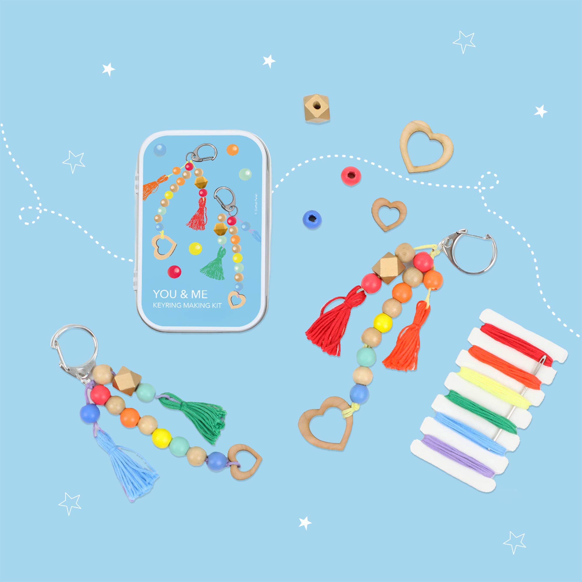 You & Me Keyring-making-kit