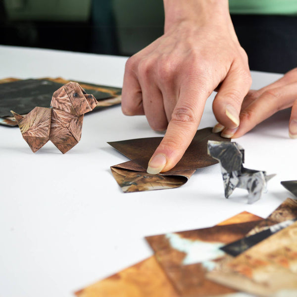 Papierwelpen Origami DIY-Set | PAPER PUPS