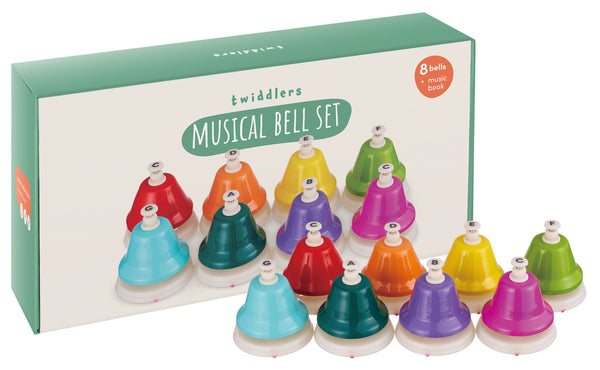 Rainbow Music Bells, 8 bunte Glocken
