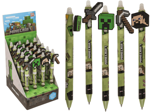 Radierbarer Stift, Minecraft