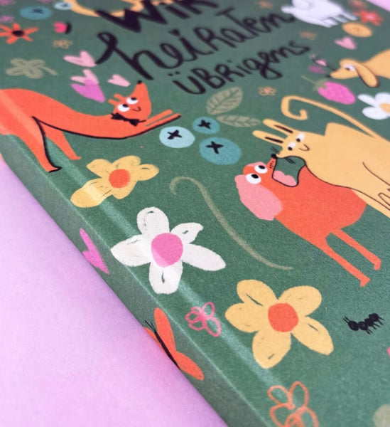 Gästebuch zur Hochzeit "Wir heiraten übrigens" (Slinga)