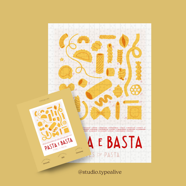 Puzzle / Pasta e Basta (500 Teile)