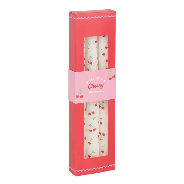 Stabkerzen Heart Cherry (3er Set)