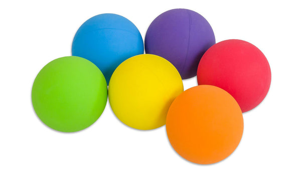 Gummibälle, 6er-Set