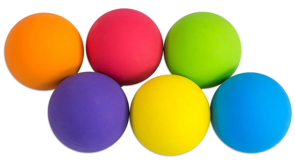 Gummibälle, 6er-Set