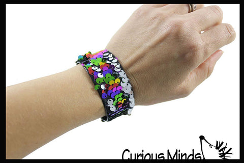 Schnapparmband mit Wendepailetten