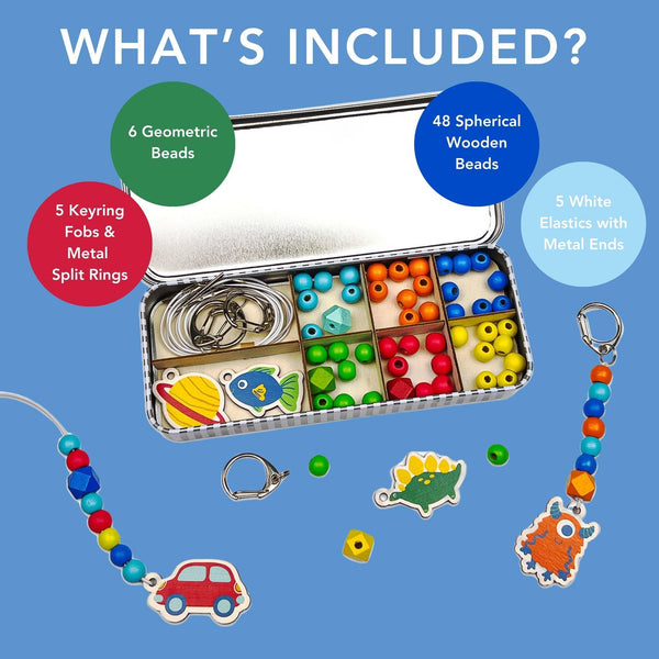 Allsorts Keyring making kit | DIY Schlüsselanhänger
