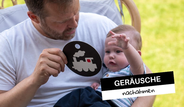 Kontrastkarten ab dem 3. Lebensmonat | Geburtsgeschenk für Babys