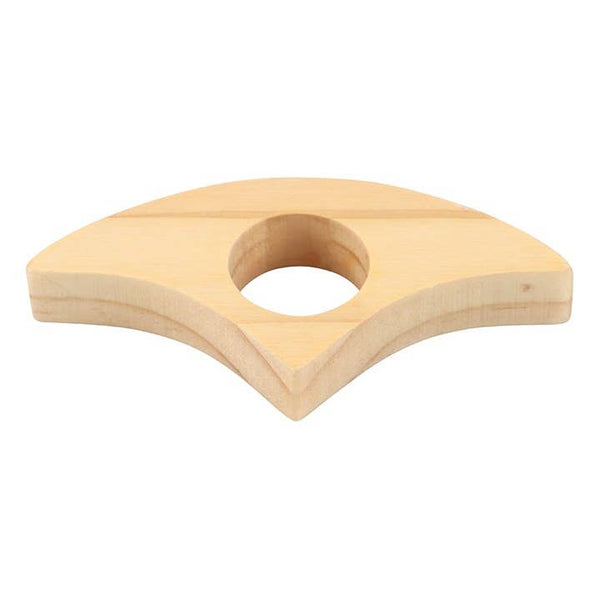 Book Worm Daumen-Lesezeichen aus Holz