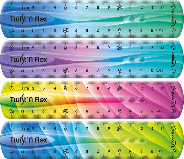 Lineal Twist'N Flex Deco 15 cm